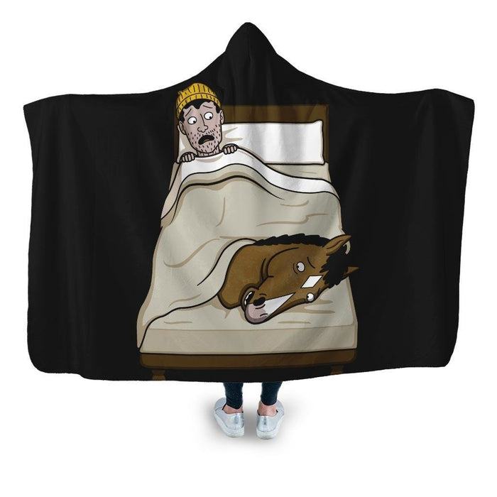 Hollywoos Mafia Hooded Blanket - Adult / Premium Sherpa