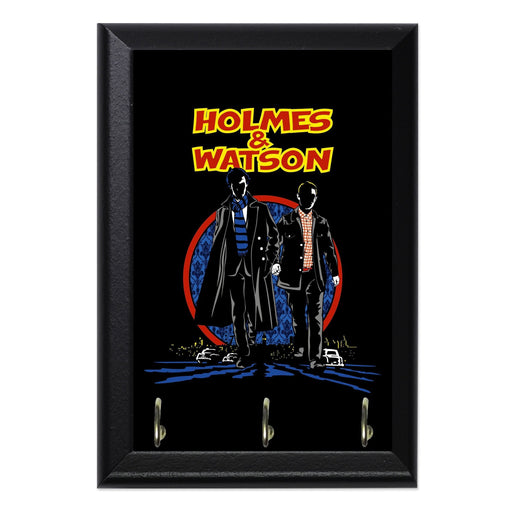 Holmes y Watson Key Hanging Wall Plaque - 8 x 6 / Yes