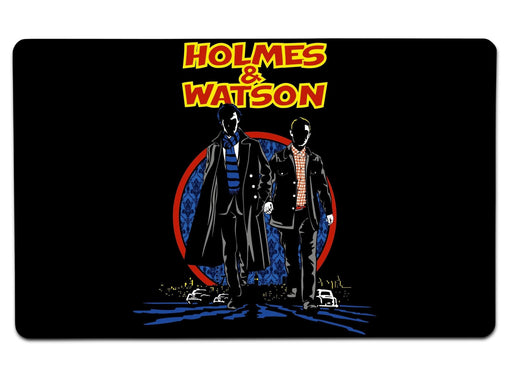 Holmes y Watson Large Mouse Pad