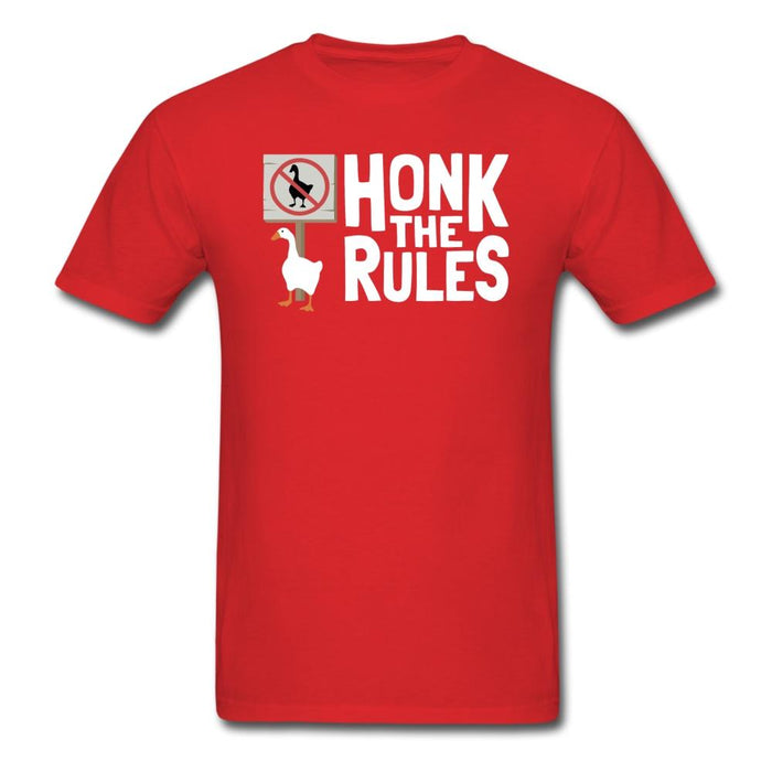 Honk the Rules Unisex Classic T-Shirt - red / S