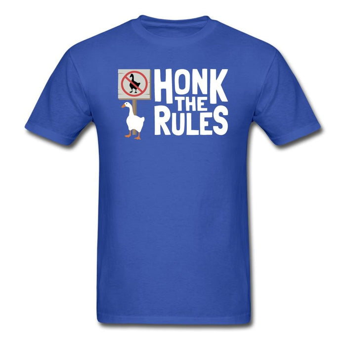 Honk the Rules Unisex Classic T-Shirt - royal blue / S