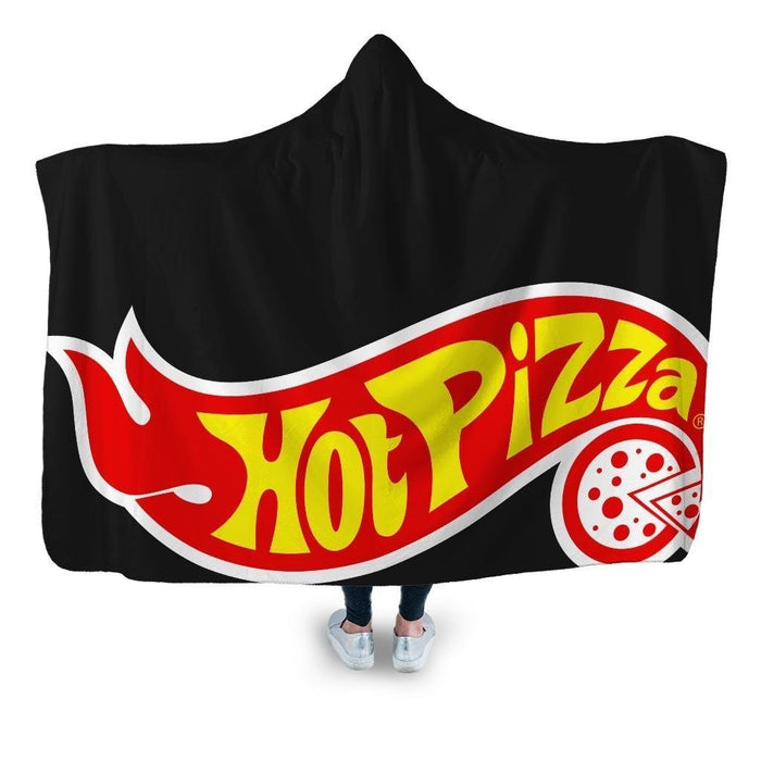 Hot Pizza Hooded Blanket - Adult / Premium Sherpa