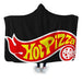 Hot Pizza Hooded Blanket - Adult / Premium Sherpa