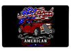 Hot Rod American Large Mouse Pad