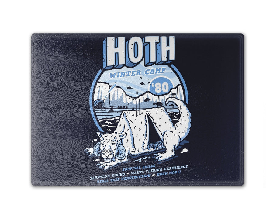 Hoth Winter Camp Cutting Board