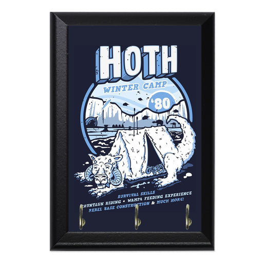 Hoth Winter Camp Key Hanging Wall Plaque - 8 x 6 / Yes