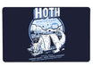 Hoth Winter Camp Large Mouse Pad