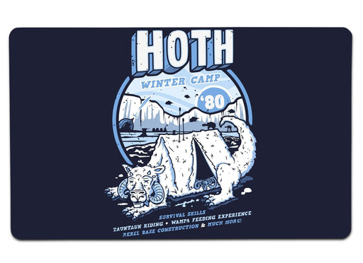 Hoth Winter Camp Large Mouse Pad