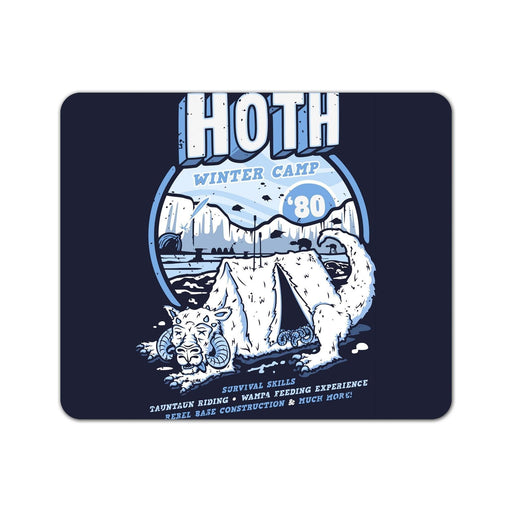 Hoth Winter Camp Mouse Pad