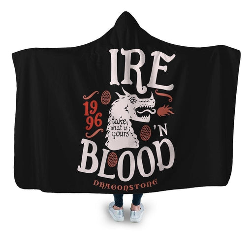 House of Dragons Hooded Blanket - Adult / Premium Sherpa