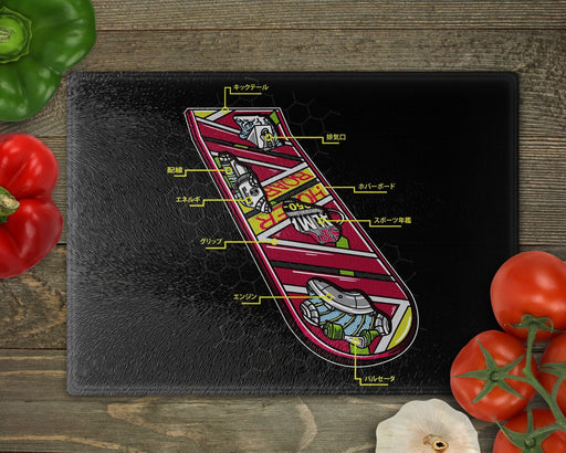 Hoverboard Anatomy Cutting Board