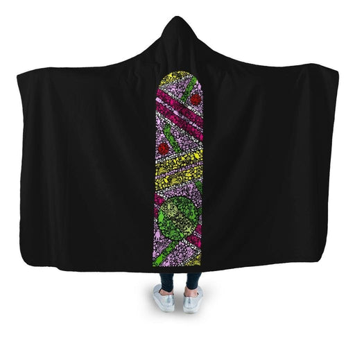 Hoverboard Hooded Blanket - Adult / Premium Sherpa