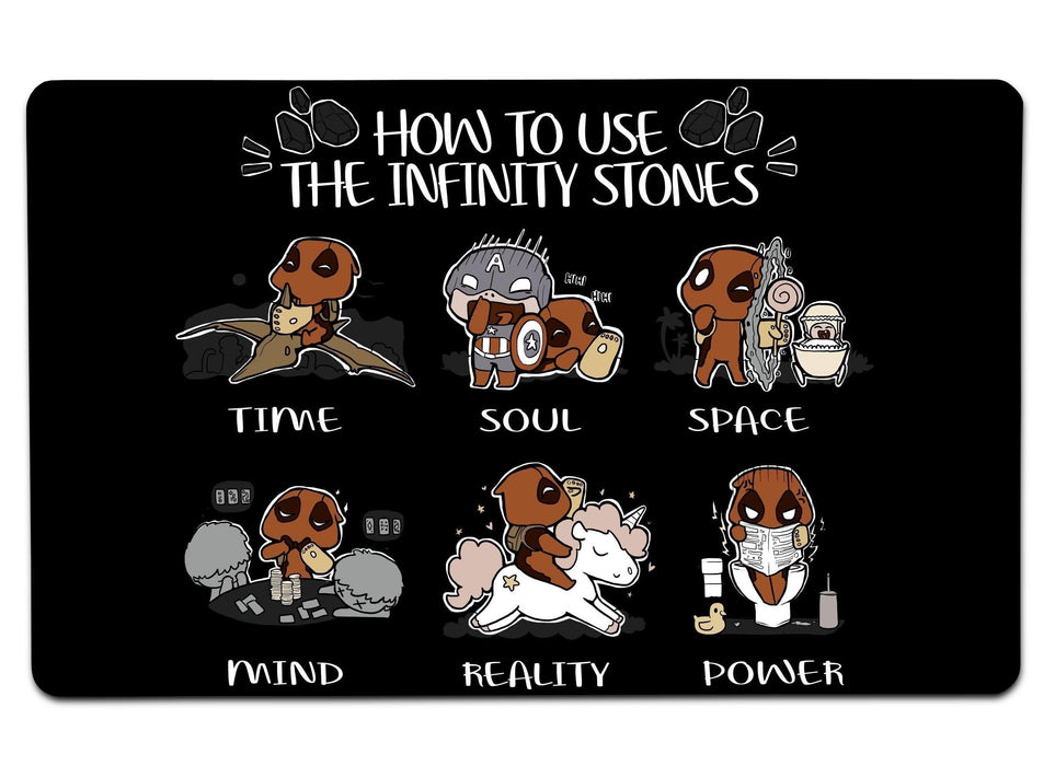How To Use Stones Large Mouse Pad
