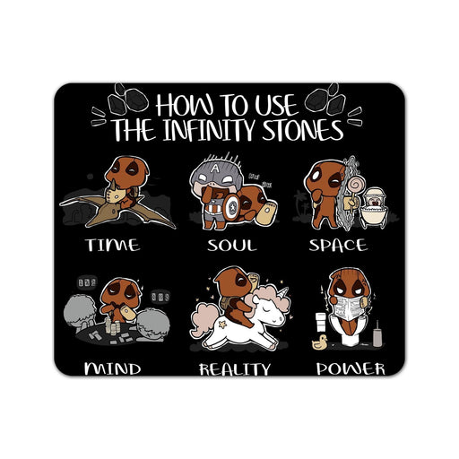 How To Use Stones Mouse Pad