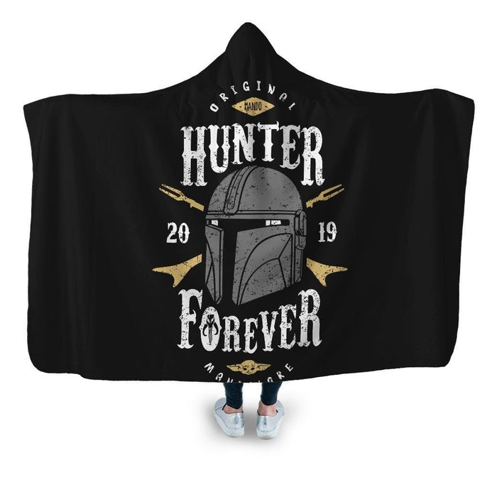 Hunter Forever Hooded Blanket - Adult / Premium Sherpa