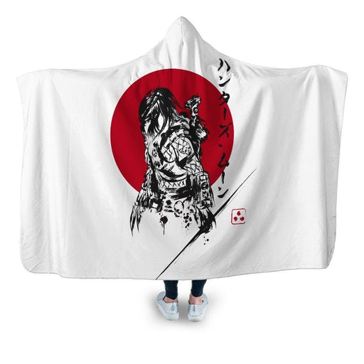 Hunters Moon Hooded Blanket - Adult / Premium Sherpa