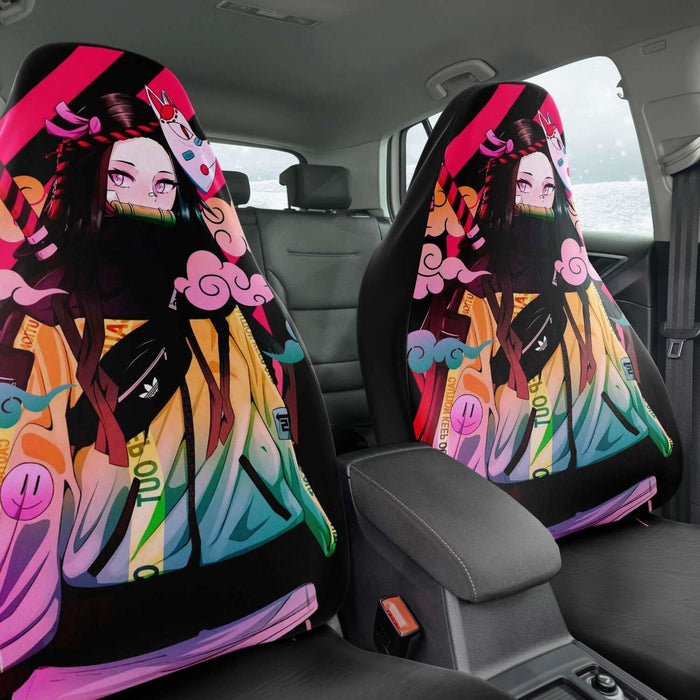 Hypebeast Nezuko Kamado Anime Car Seat Cover - One size