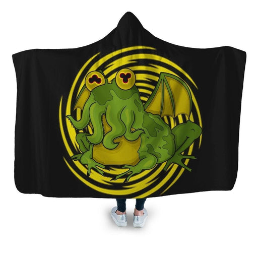 Hypnocthulhu Hooded Blanket - Adult / Premium Sherpa