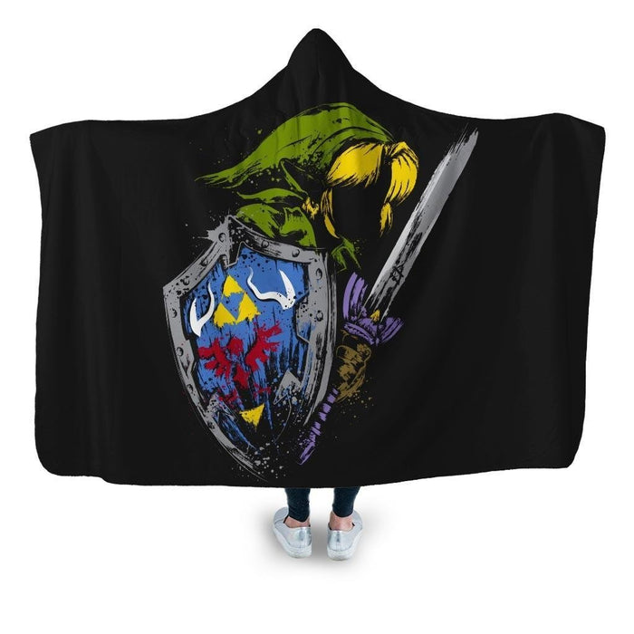 Hyrule Warrior Hooded Blanket - Adult / Premium Sherpa