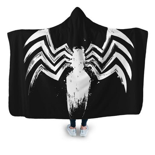 I Am A Symbiote Hooded Blanket - Adult / Premium Sherpa