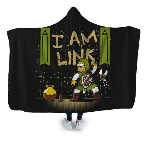 I am Link Hooded Blanket - Adult / Premium Sherpa