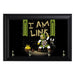 I am Link Key Hanging Wall Plaque - 8 x 6 / Yes