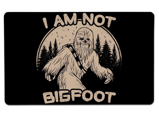 I Am Not Big Foot Large Mouse Pad