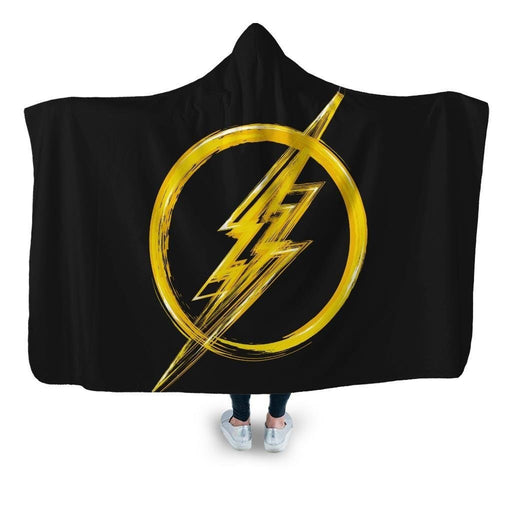 I Am Speed Hooded Blanket - Adult / Premium Sherpa