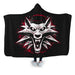 I Am The Witcher Hooded Blanket - Adult / Premium Sherpa