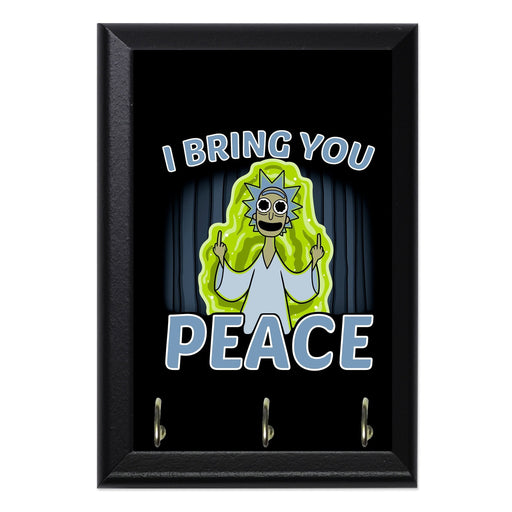 I Bring You Peace Key Hanging Plaque - 8 x 6 / Yes