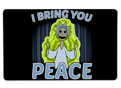 I Bring You Peace Large Mouse Pad