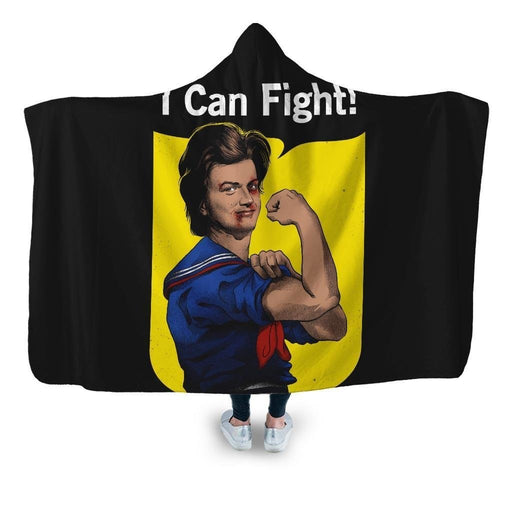 I Can Fight! Hooded Blanket - Adult / Premium Sherpa