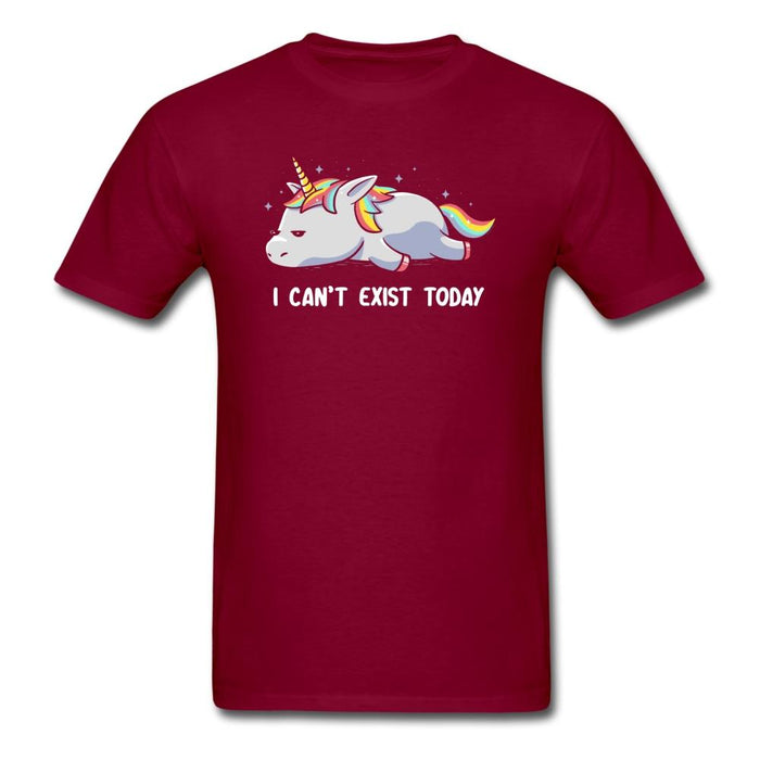 I Can’t Exist Today Unisex Classic T-Shirt - burgundy / S