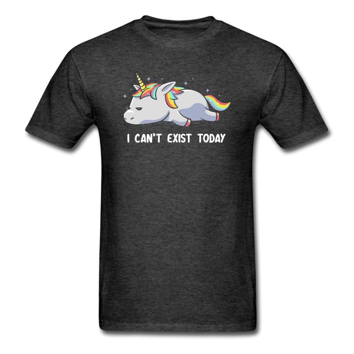 I Can’t Exist Today Unisex Classic T-Shirt - heather black / S