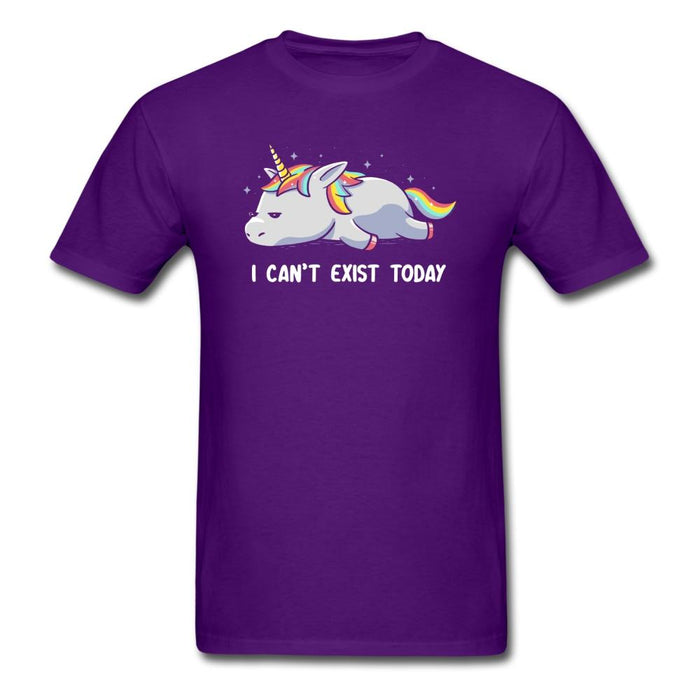 I Can’t Exist Today Unisex Classic T-Shirt - purple / S