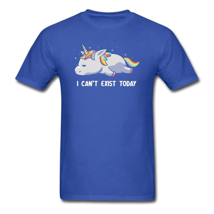 I Can’t Exist Today Unisex Classic T-Shirt - royal blue / S