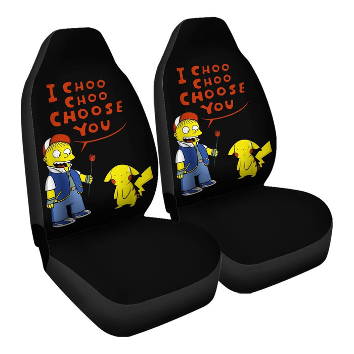 I Choo Choose You! Car Seat Covers - One size