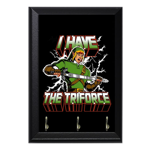 I Have the Triforce Key Hanging Wall Plaque - 8 x 6 / Yes