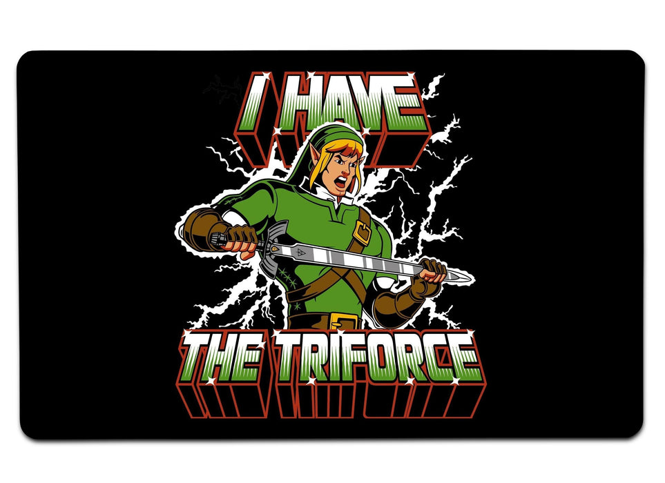 I Have the Triforce Large Mouse Pad