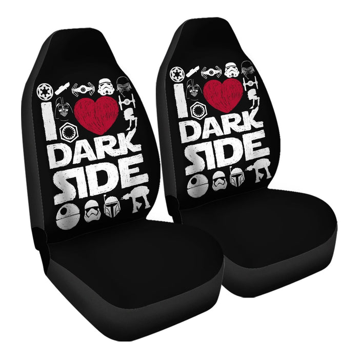 I Love Dark Side Car Seat Covers - One size