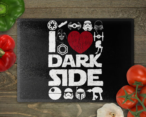 I Love Dark Side Cutting Board