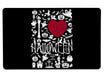 I Love Halloween Large Mouse Pad