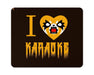 I Love Karaoke Mouse Pad