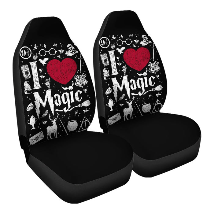 I Love Magic Car Seat Covers - One size