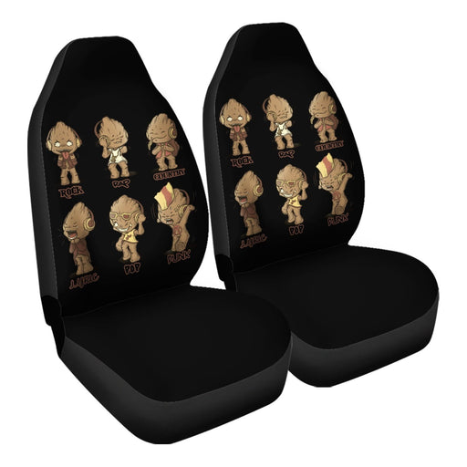 I Love Music Car Seat Covers - One size
