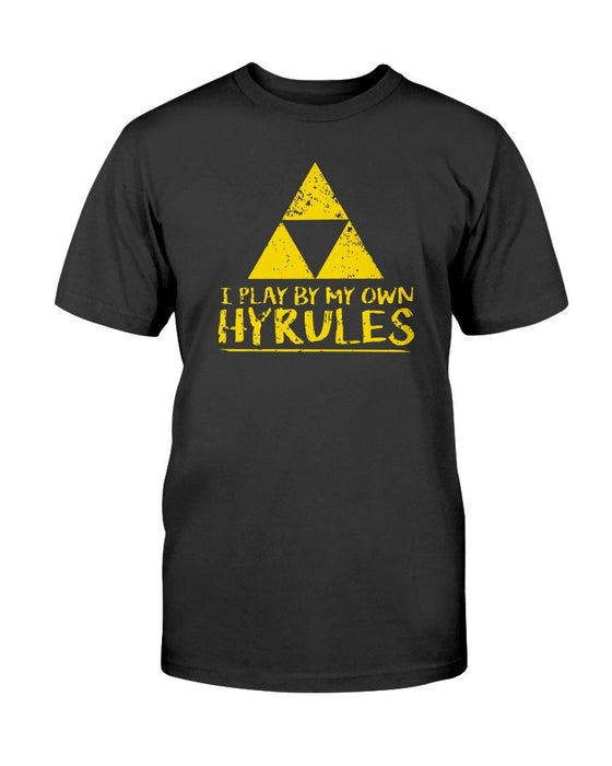 I Play By My Own Hyrules Unisex T-Shirt - Black / S