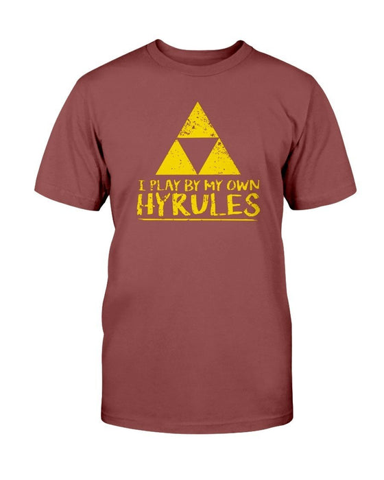 I Play By My Own Hyrules Unisex T-Shirt - Cardinal / S