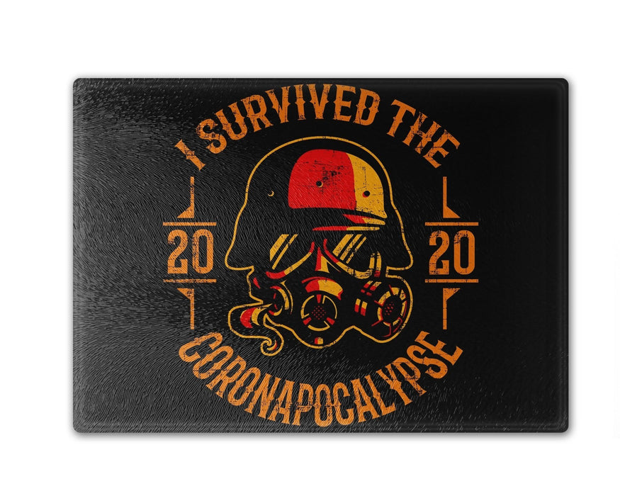 I survived coronapocalypse Cutting Board