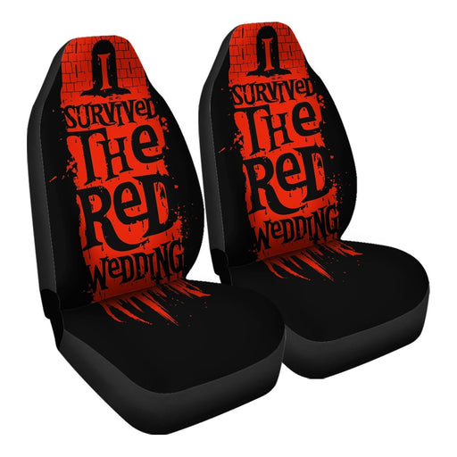 I Survived the Red Wedding Car Seat Covers - One size
