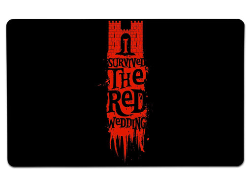 I Survived the Red Wedding Large Mouse Pad